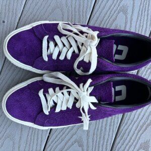 Converse Cons Purple Suede AS-1 Pro 8.5 Women